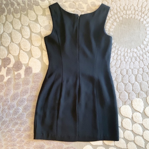 Rampage Women’s Black V-Neck Mini Dress (Size S-M) - Picture 2 of 4